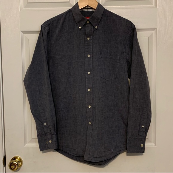 BUNDLE of 3 IZOD Button Down Collared Shirts Size M great Condition - Picture 12 of 14